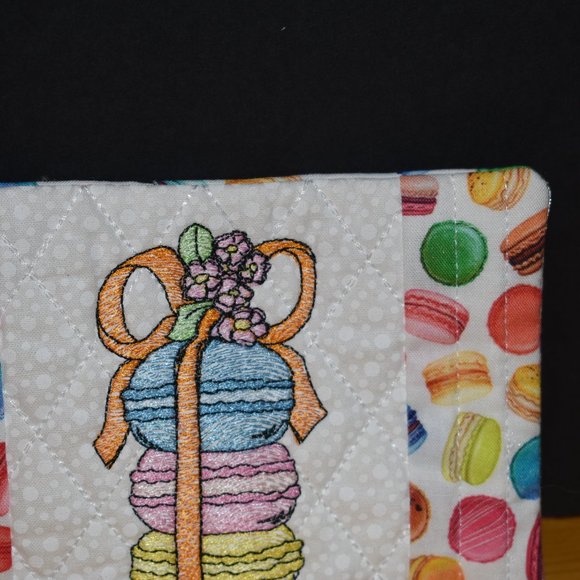 Cute Embroidery Macaron Wallet - Picture 4 of 9